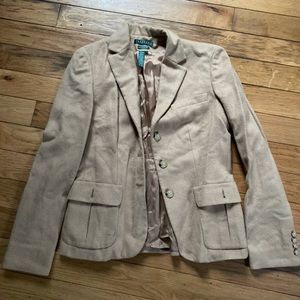 100% Camel hair blazer